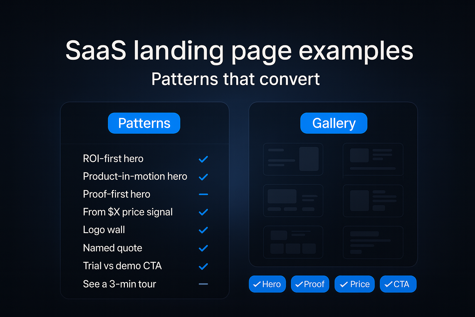 SaaS landing page example — Notion