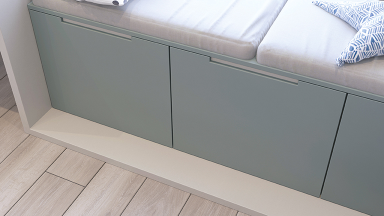 Bespoke bedroom feature wall and decorative joinery