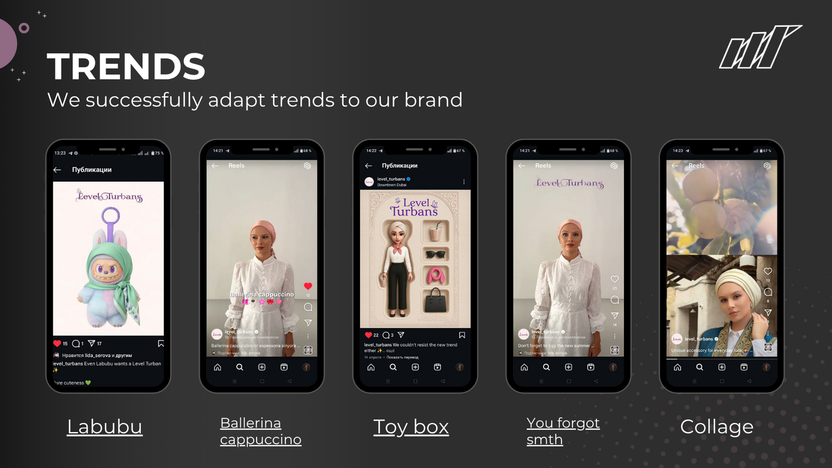Level Turbans trend-driven organic content