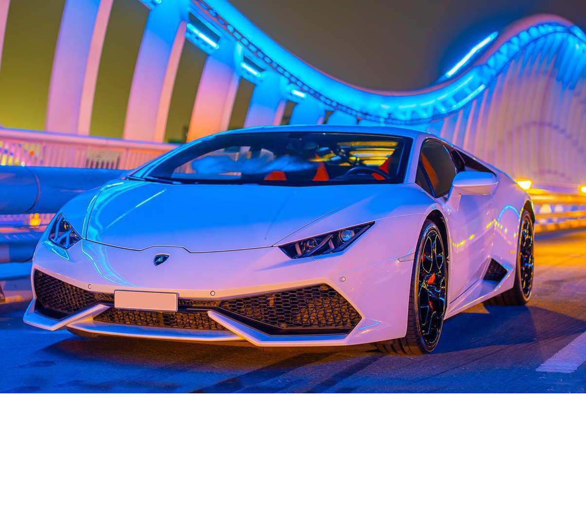 lamborghini huracan белый