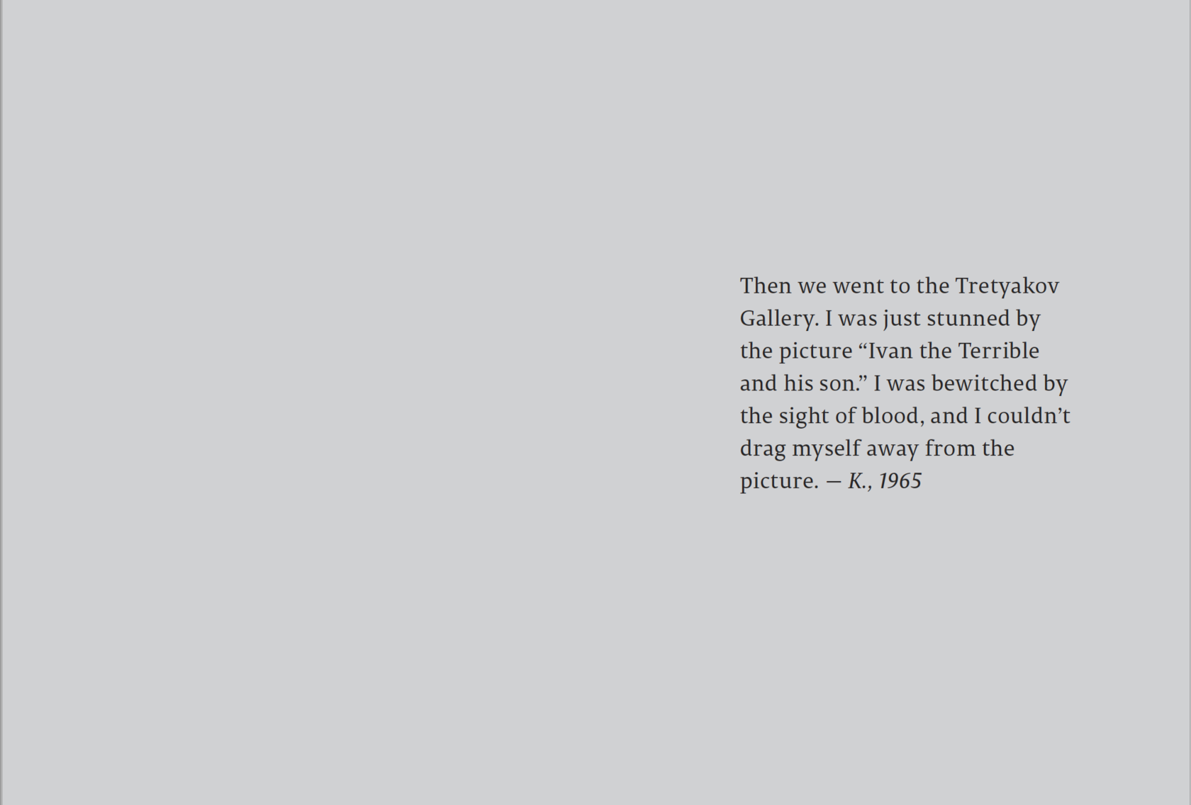 Letters for Two, and No-One Else by Ksenia Yurkova (2015)