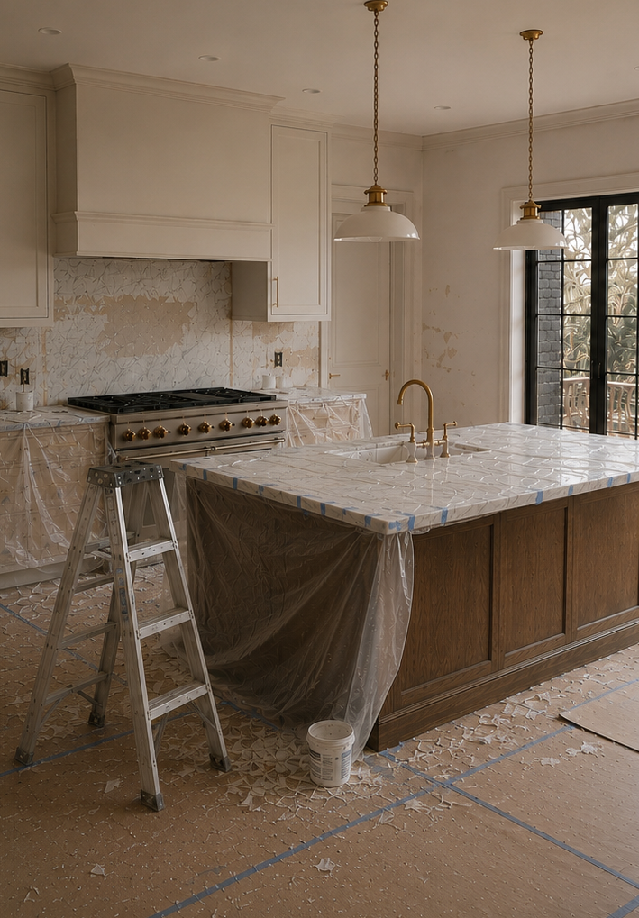 Post-construction cleaning