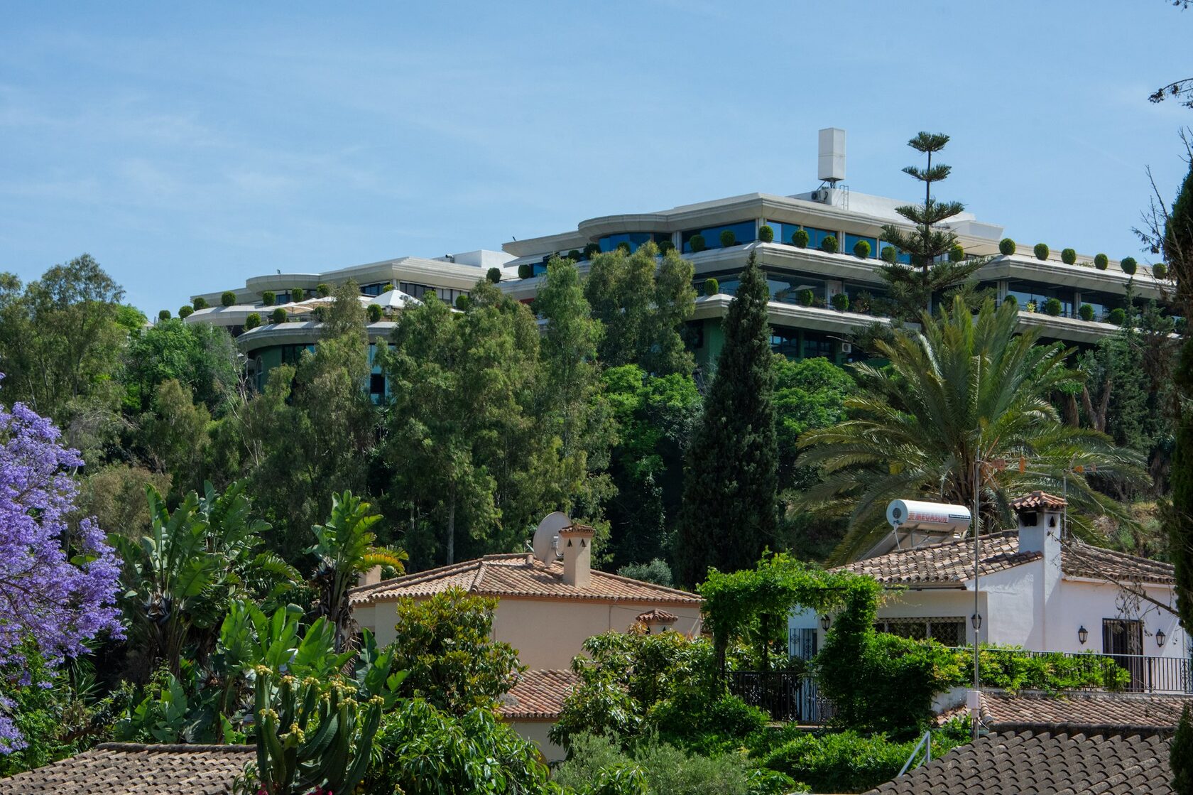 Modern Mediterranean apartment interior in Marbella after professional renovation