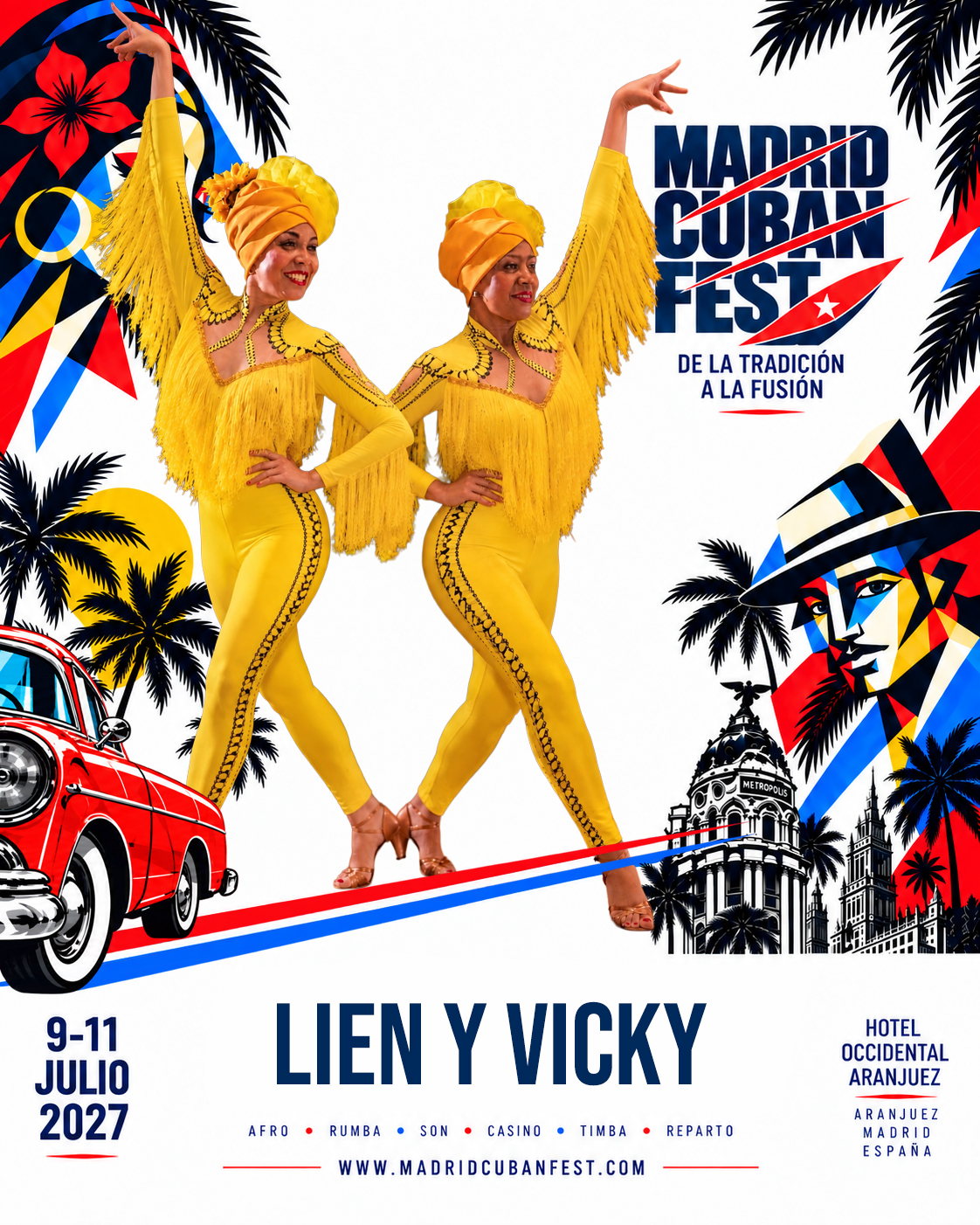 Lien Ramos & Vicky Armenteros — Madrid Cuban Fest 2027