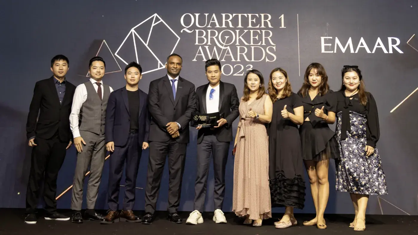 Huaxia Real Estate at the Emaar Quarter 1 Broker Awards 2023