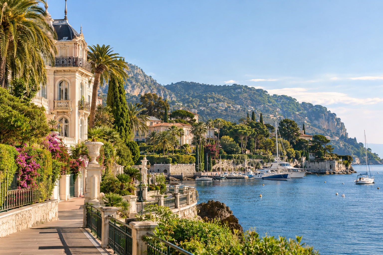 Beaulieu-sur-Mer — vue du littoral