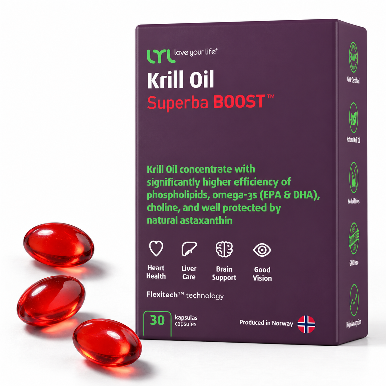 LYL Krill Oil SUPERBA BOOST™