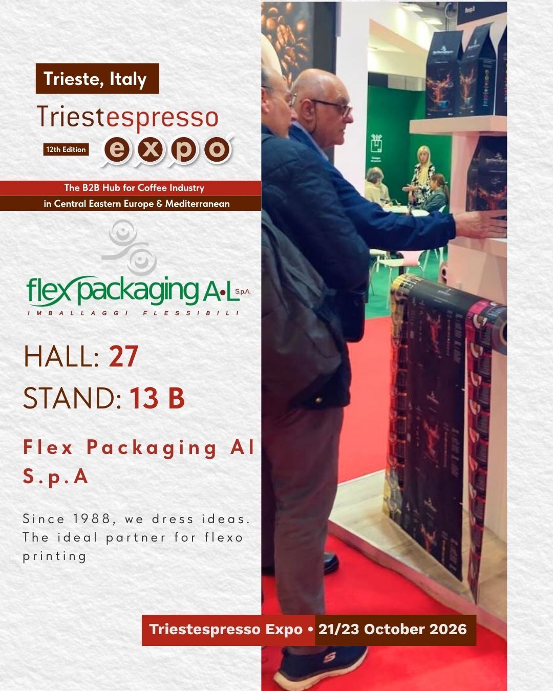 Flex Packaging - Stand Triestespresso Expo