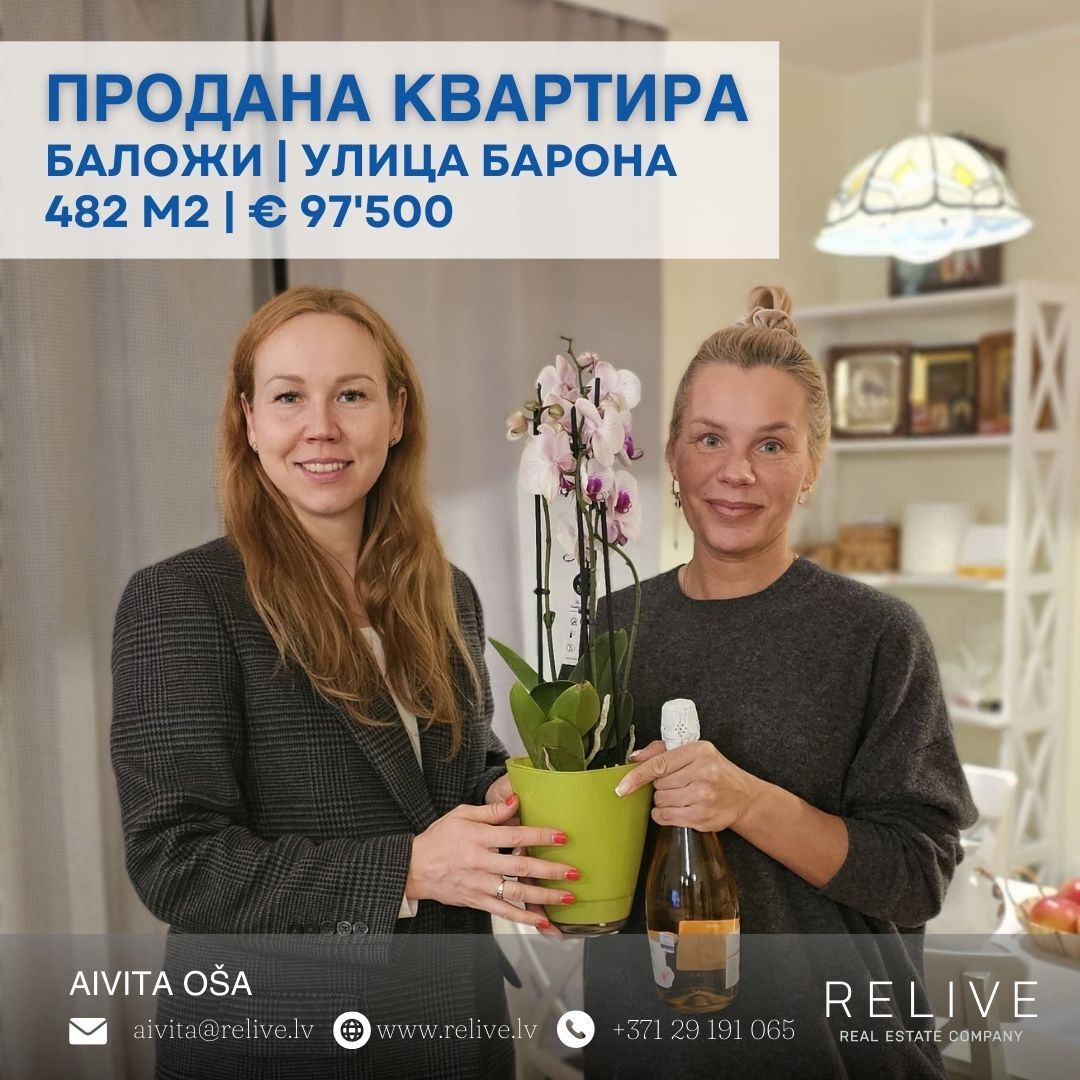 Завершённая сделка RELIVE 12