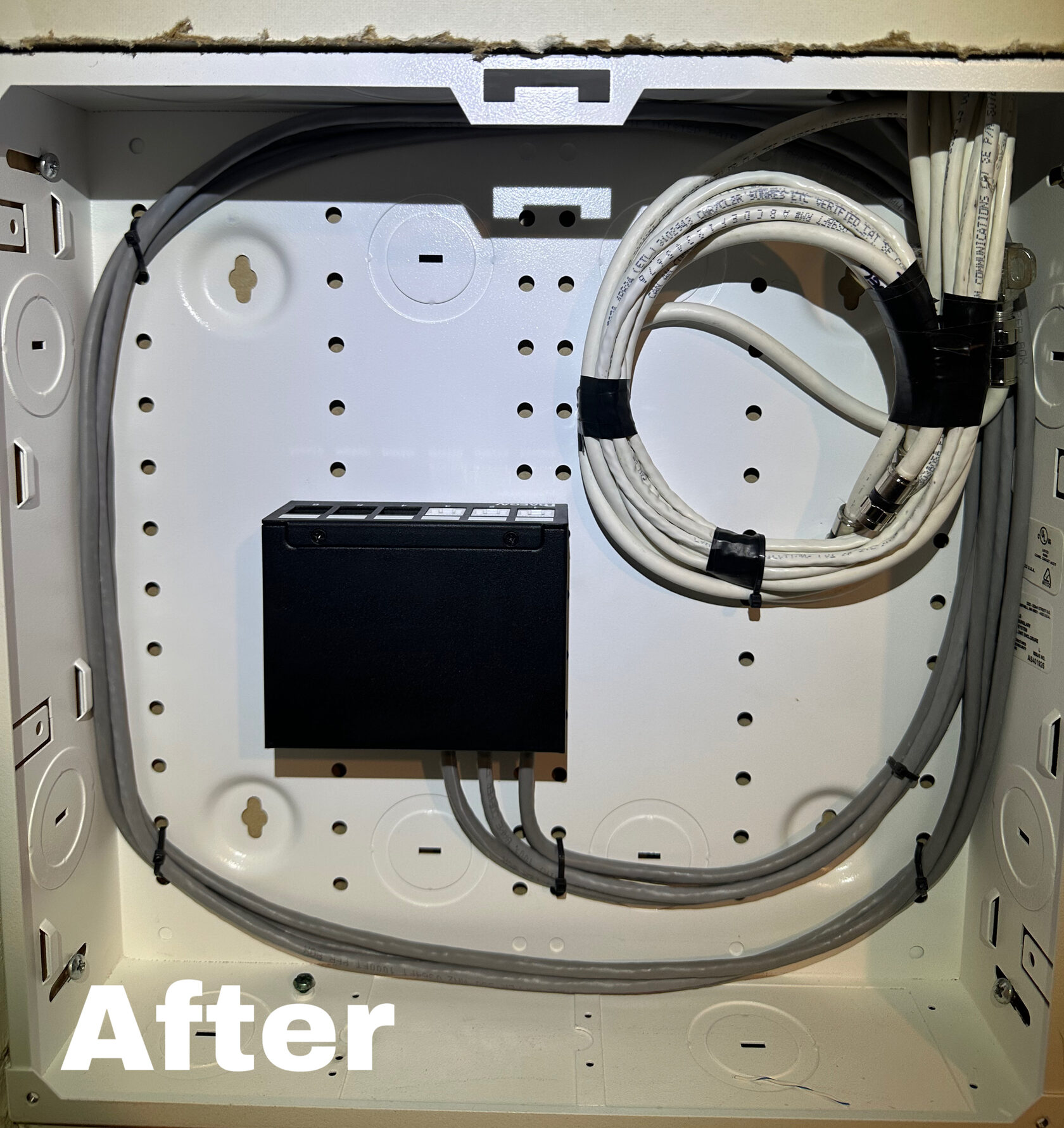 Low-Voltage Cabling & Security System Installation