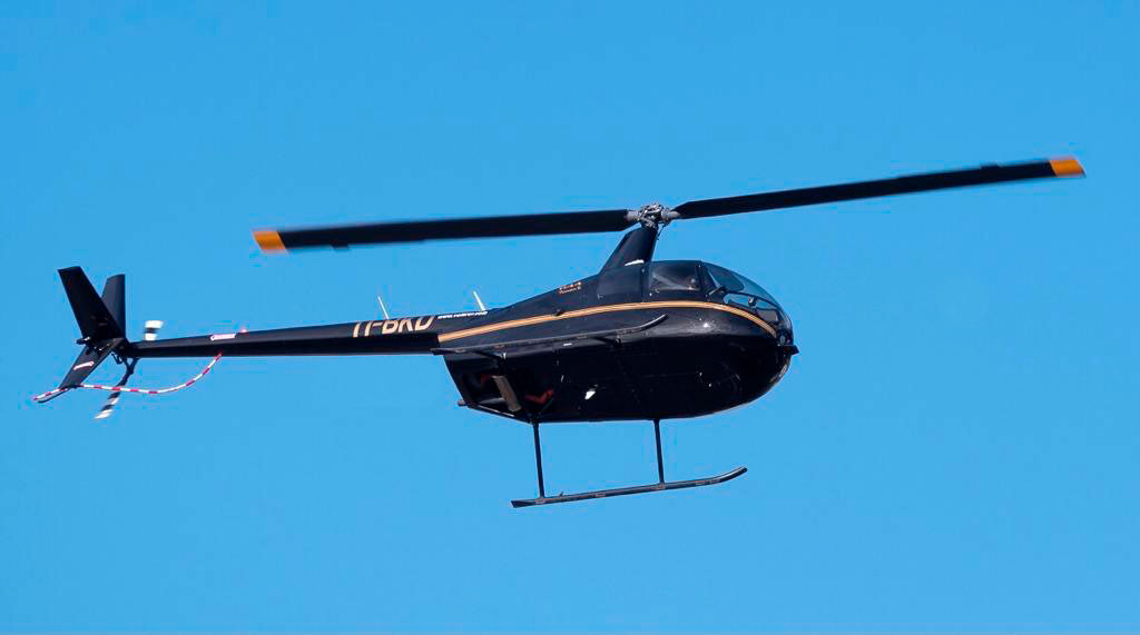 Private helicopter transfer from San José to Quepos