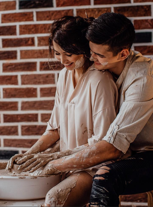 Pottery date night