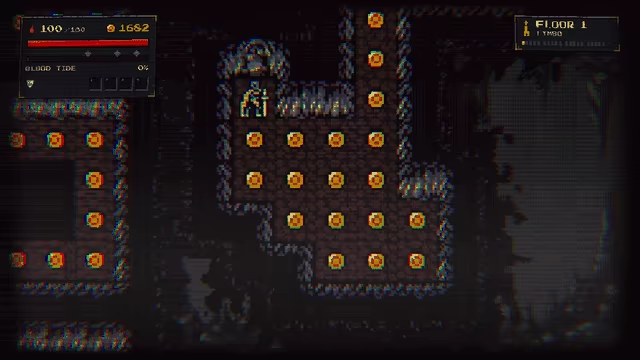A Grave Slide room showing routes and obstacles