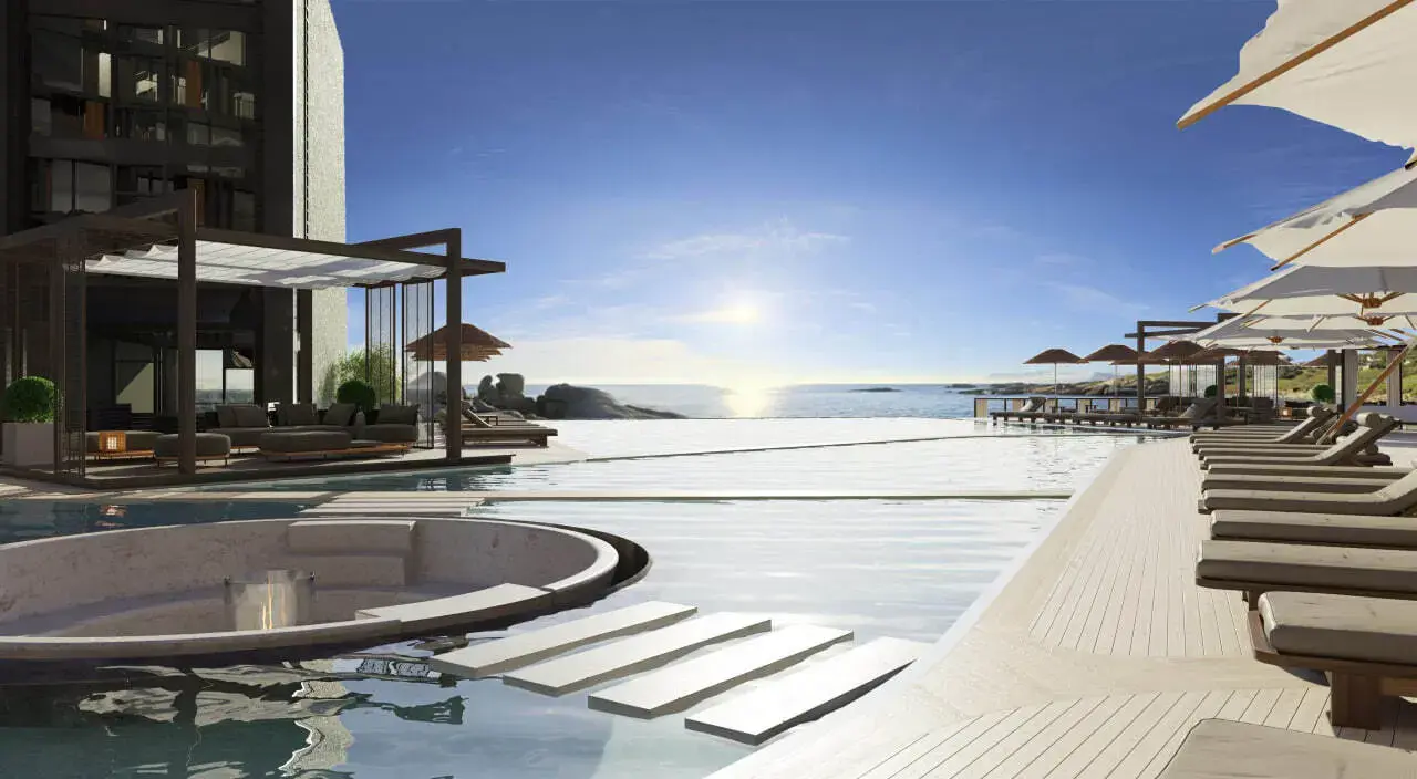 M1 Club Apartments — інтер’єр громадських просторів