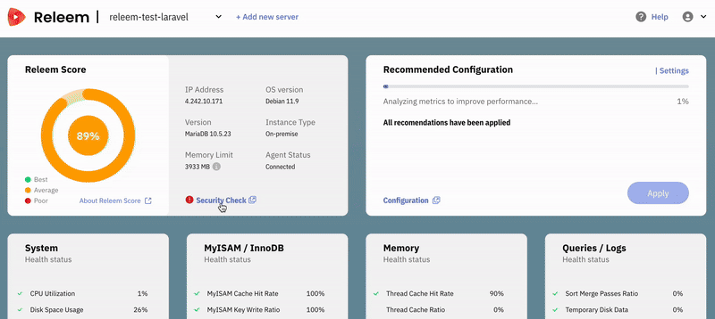 MySQL Security Checks types, and MySQL security best practices