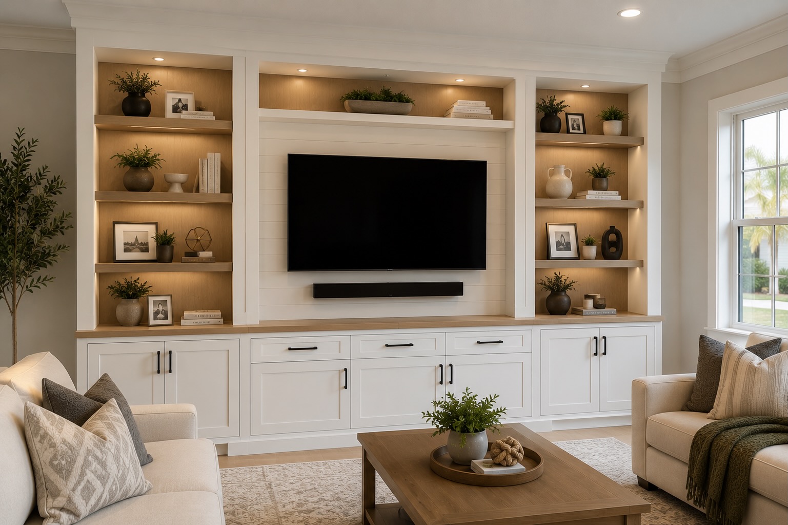 Accent Walls Orlando | Media Walls, Fireplaces & Built-Ins