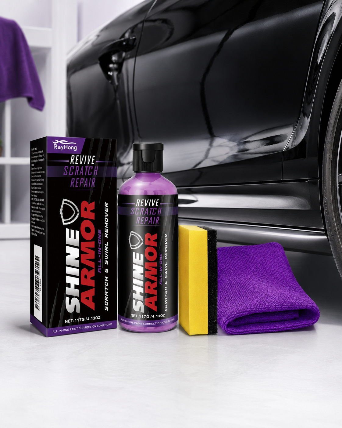 Shine Armor Revive Scratch Repair для догляду за лакофарбовим покриттям автомобіля