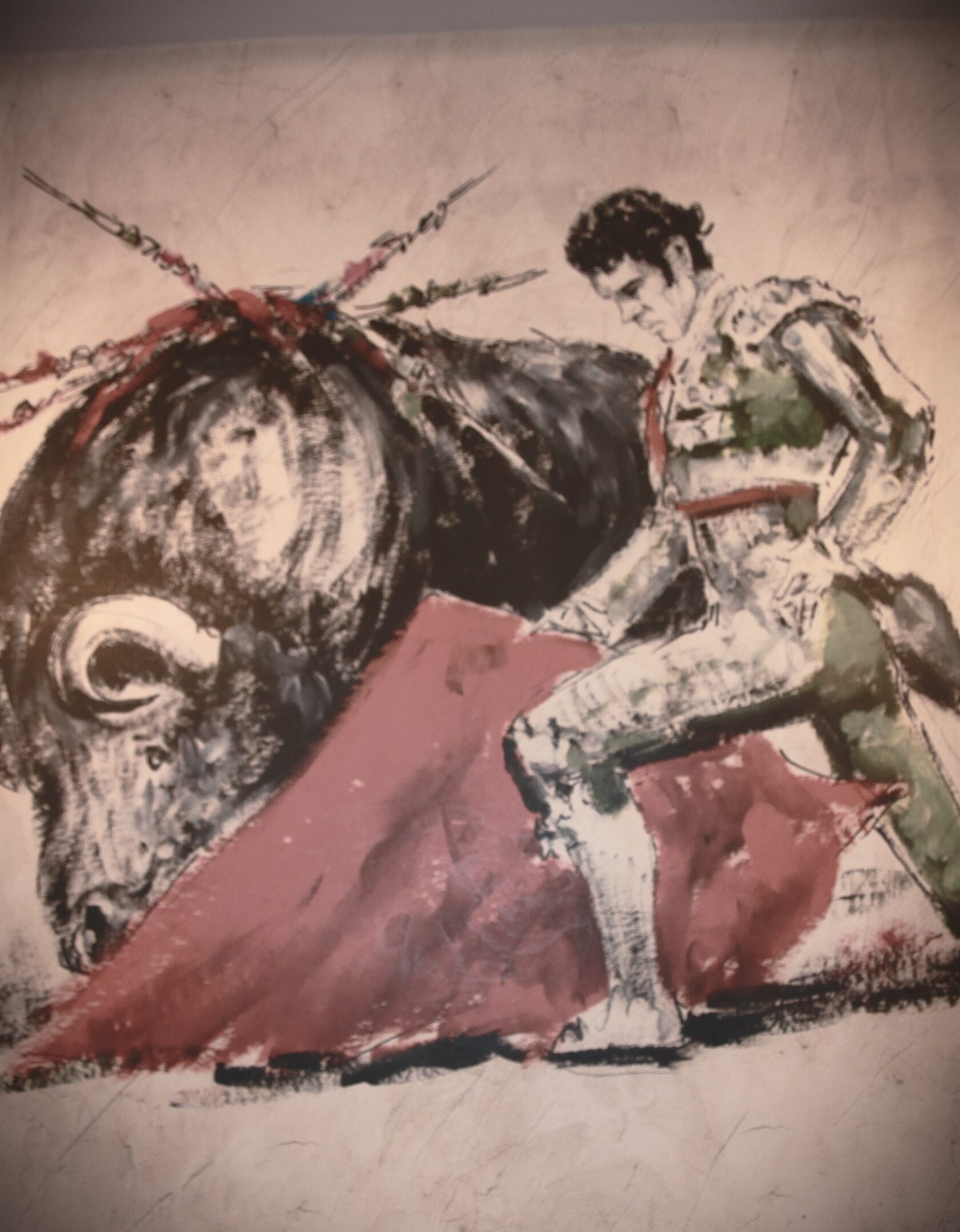 Mural de César Las Ventas