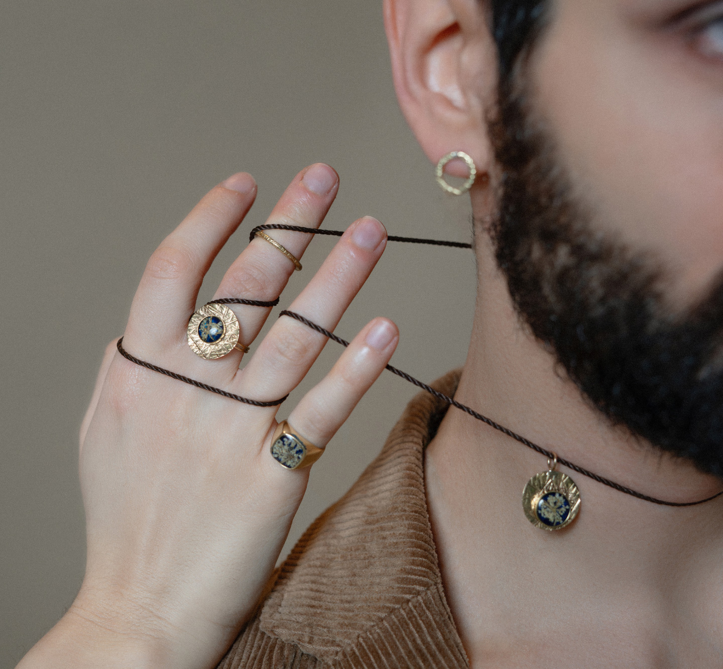 A Tribute to Love – Nero Cumino’s Valentine's campaign featuring artisanal jewelry inspired by connection and emotion.