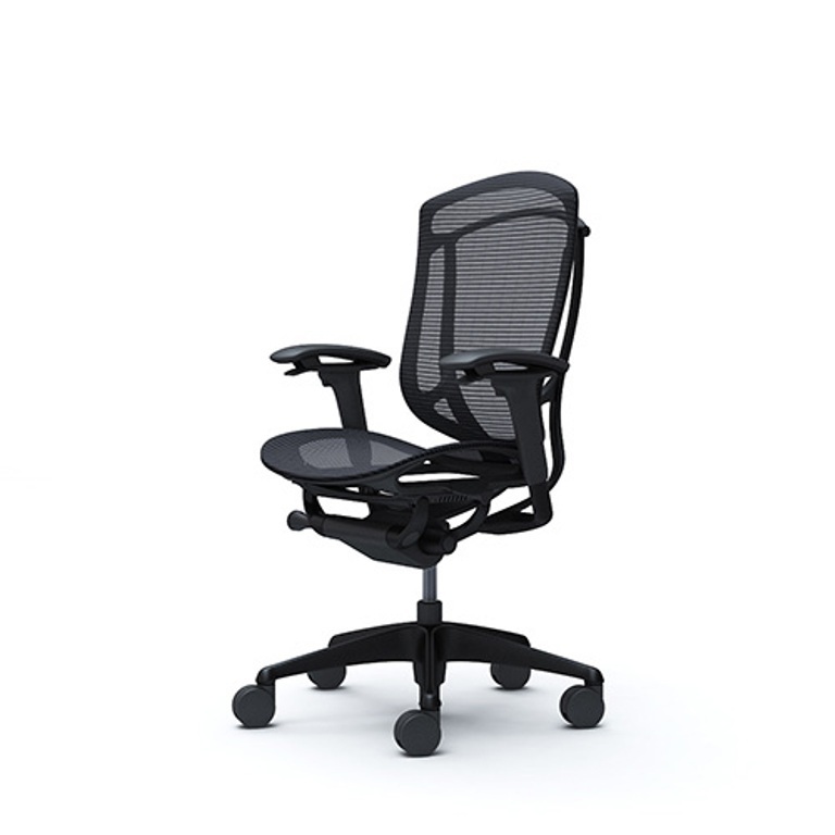 CONTESSA SECONDA Black Office Chairs