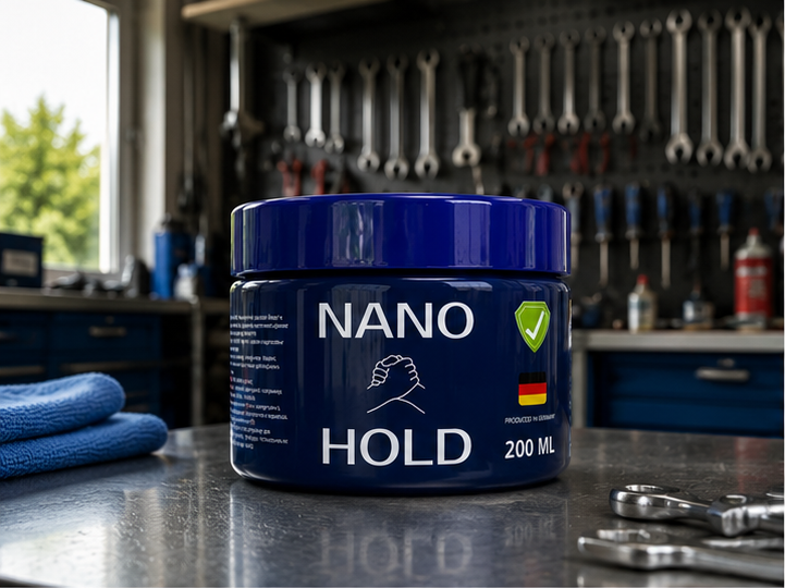 Холодна зварка NanoHold у гаражі, універсальний засіб для ремонту металу, пластику, дерева та кераміки