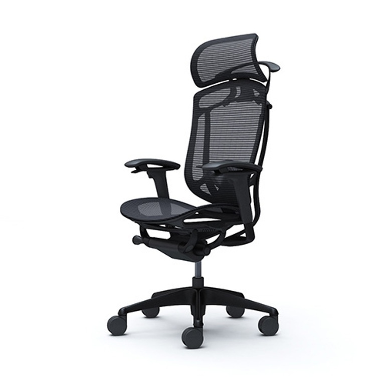 CONTESSA SECONDA Black Office Chairs
