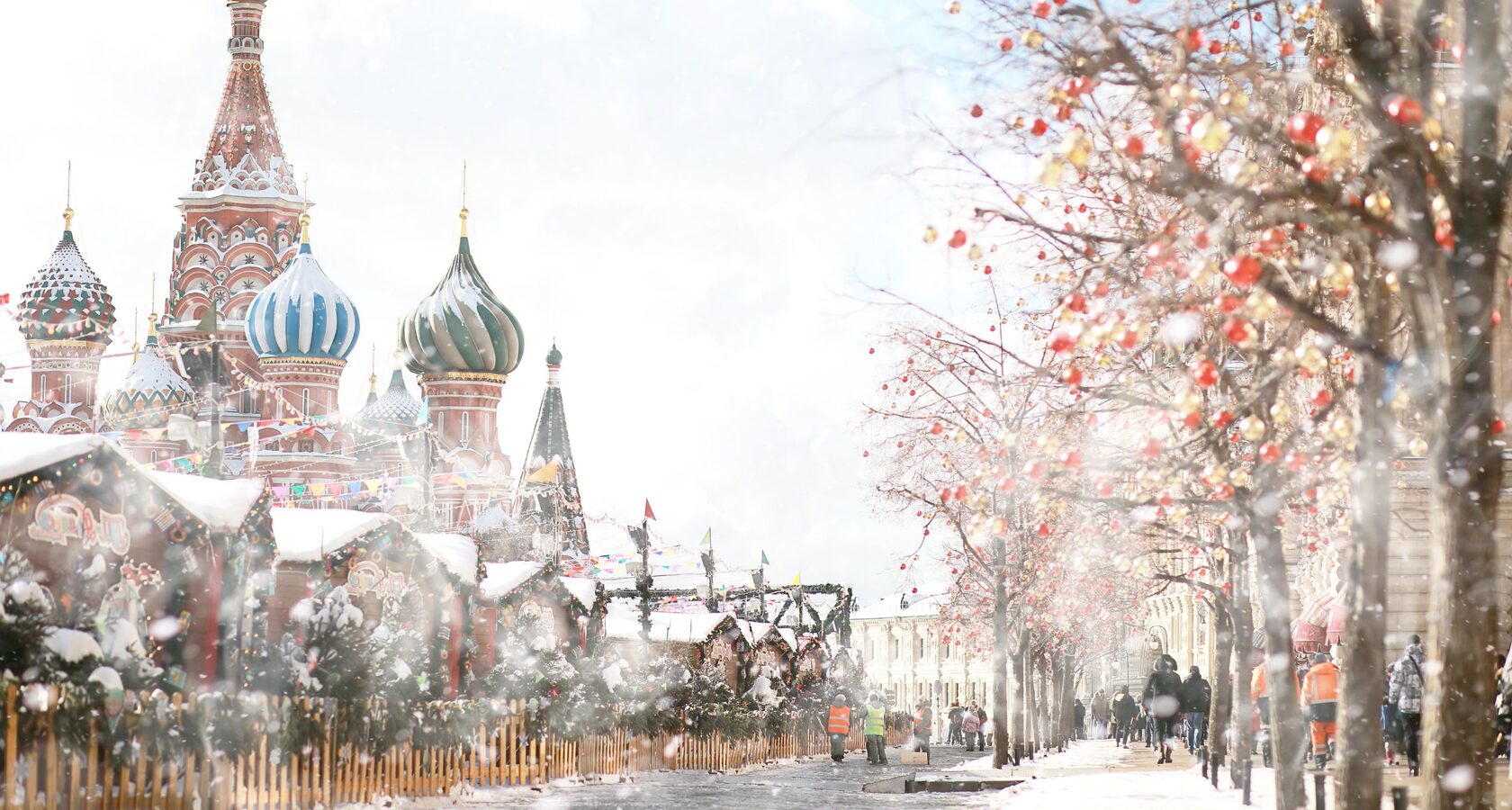 Conversation russe — architecture moscovite