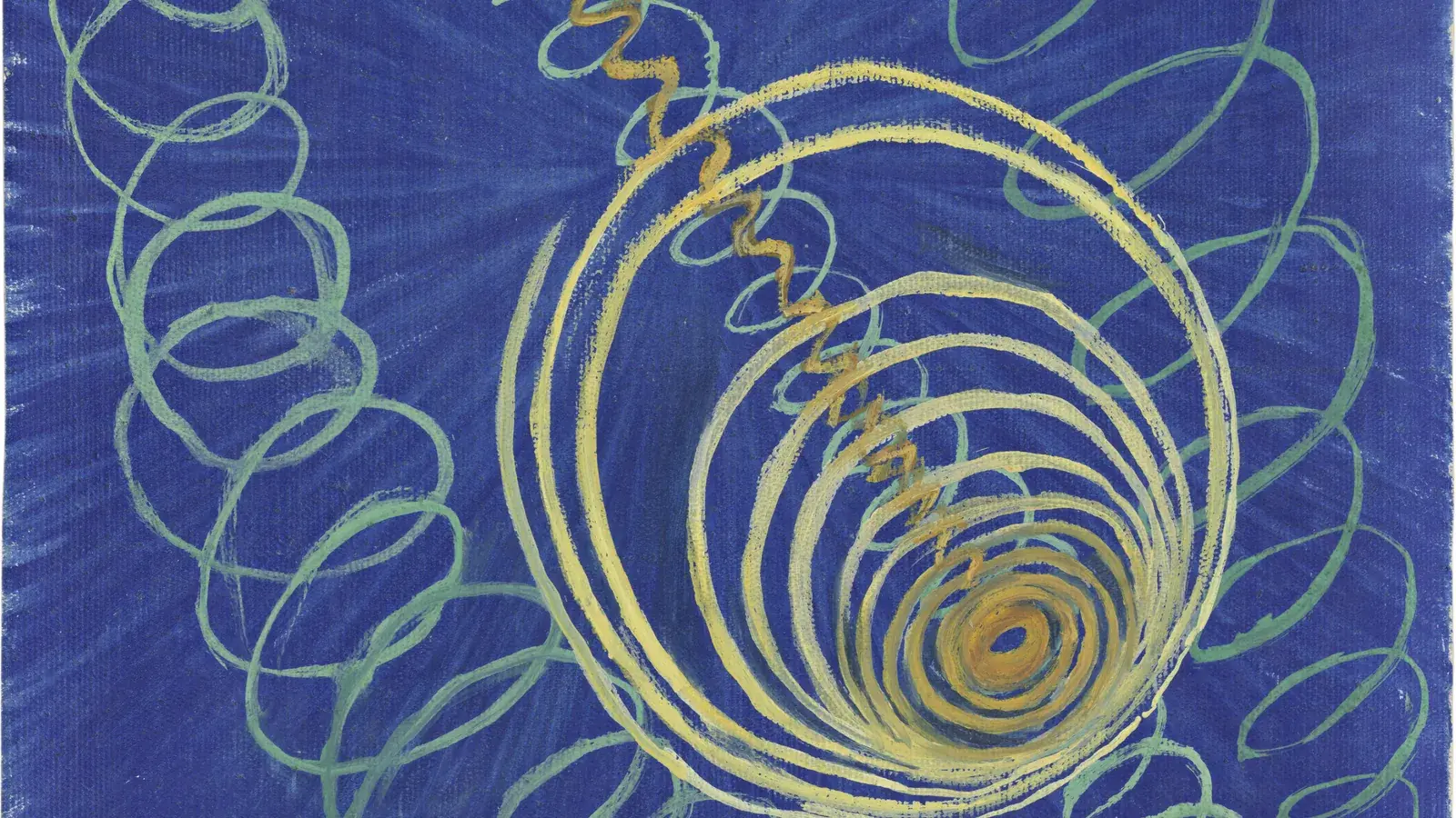 Hilma af Klint. Primordial Chaos, No. 16, 1906–1907