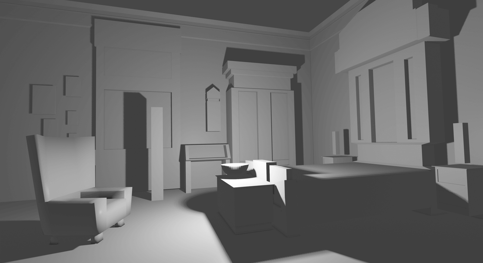 Henry Huxley bedroom