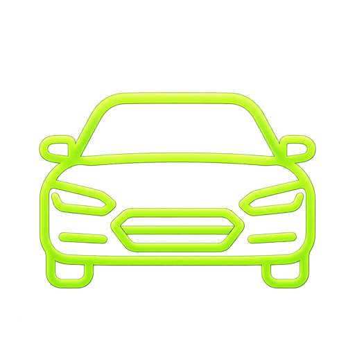 Auto Icon für Kfz-Versicherung und Mobilität