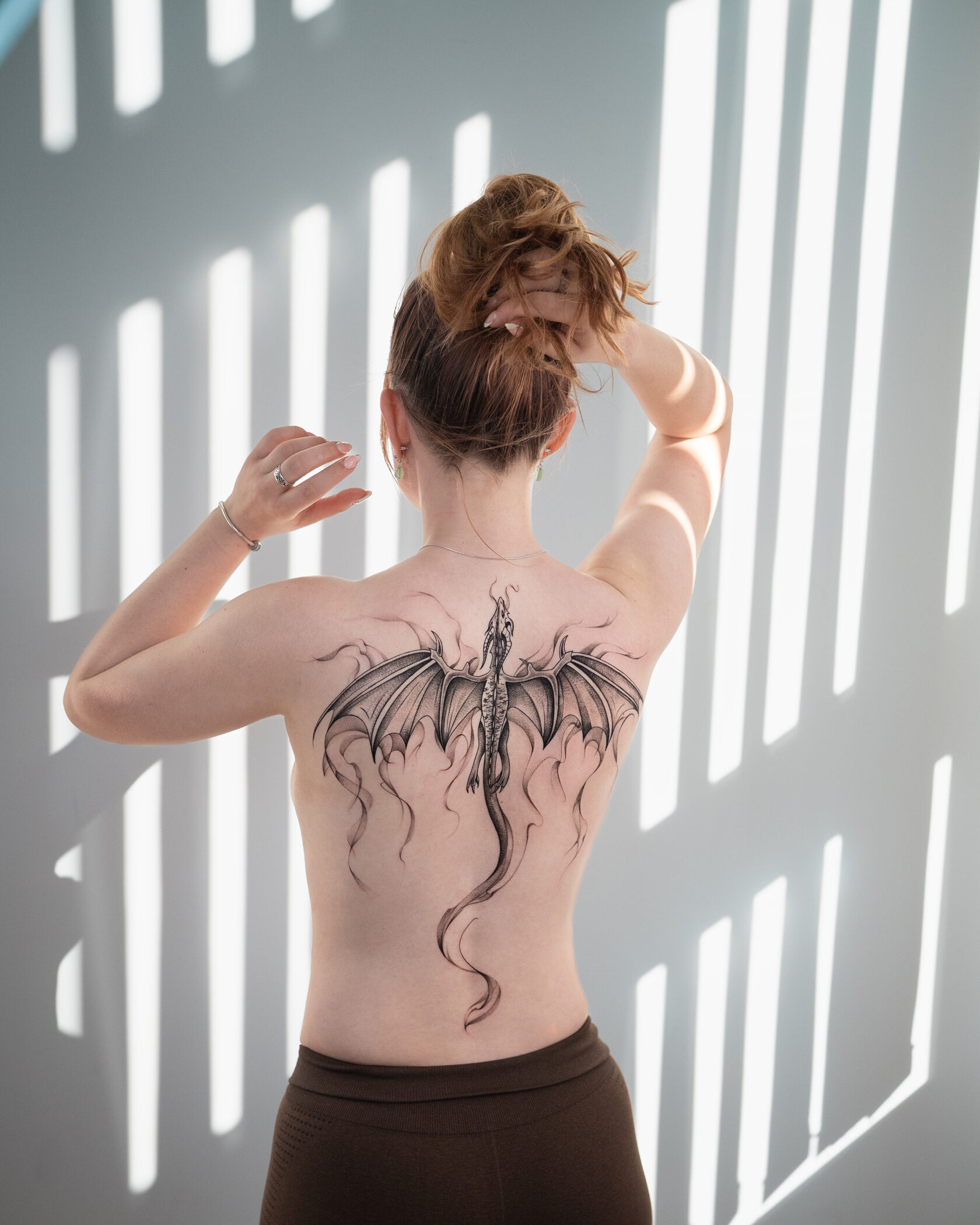 Freehand Tattoo von Franchesca aus dem Brennnessel Studio in Berlin