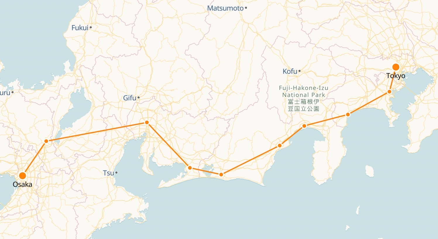 Tokyo to Osaka Train Schedule & Tickets JAPANESE TRAINS