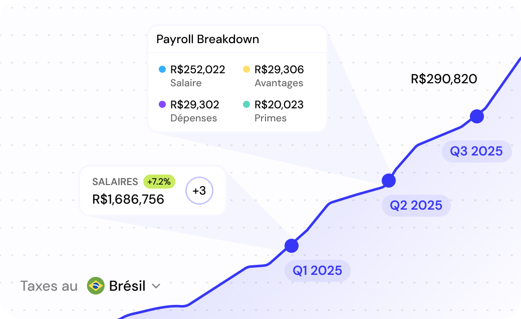 Global payroll reporting and analytics