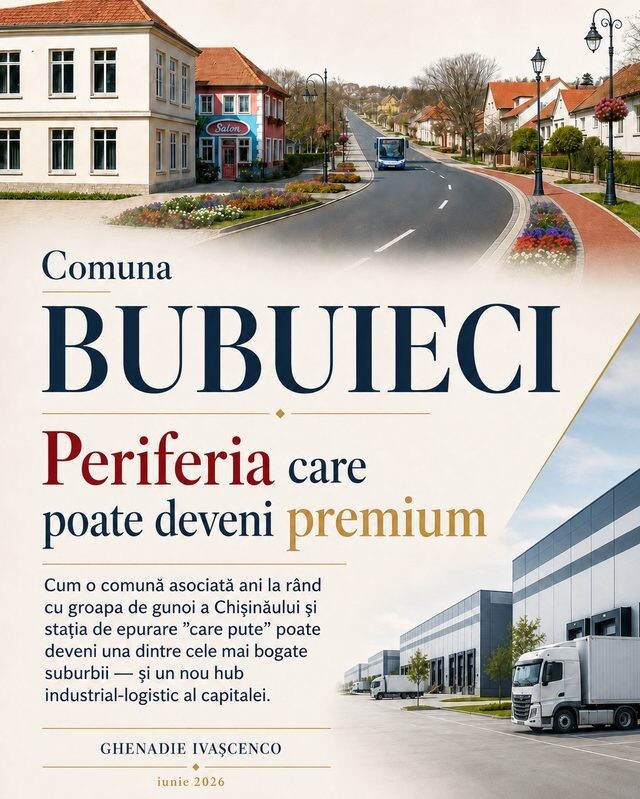 Bubuieci: the periphery that can become premium