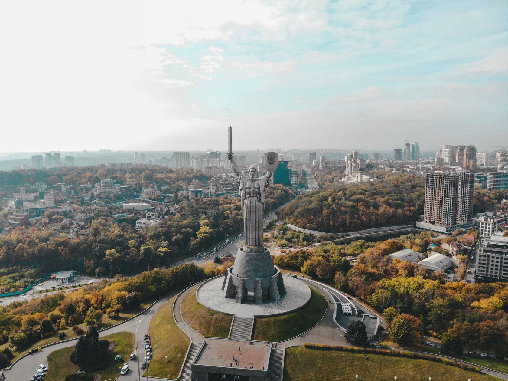 Kyiv aerial view