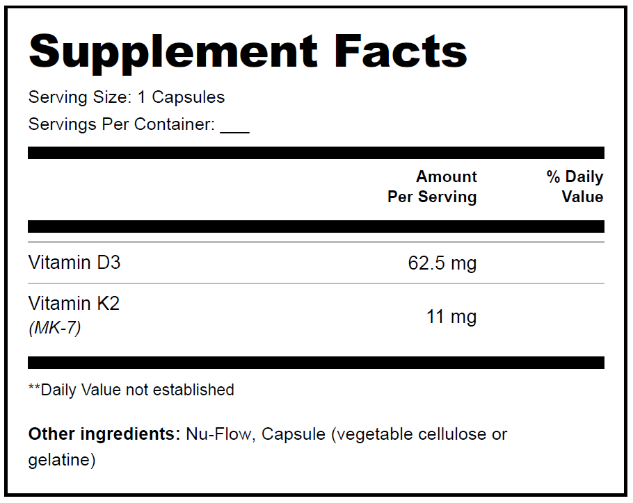 Supplement Facts