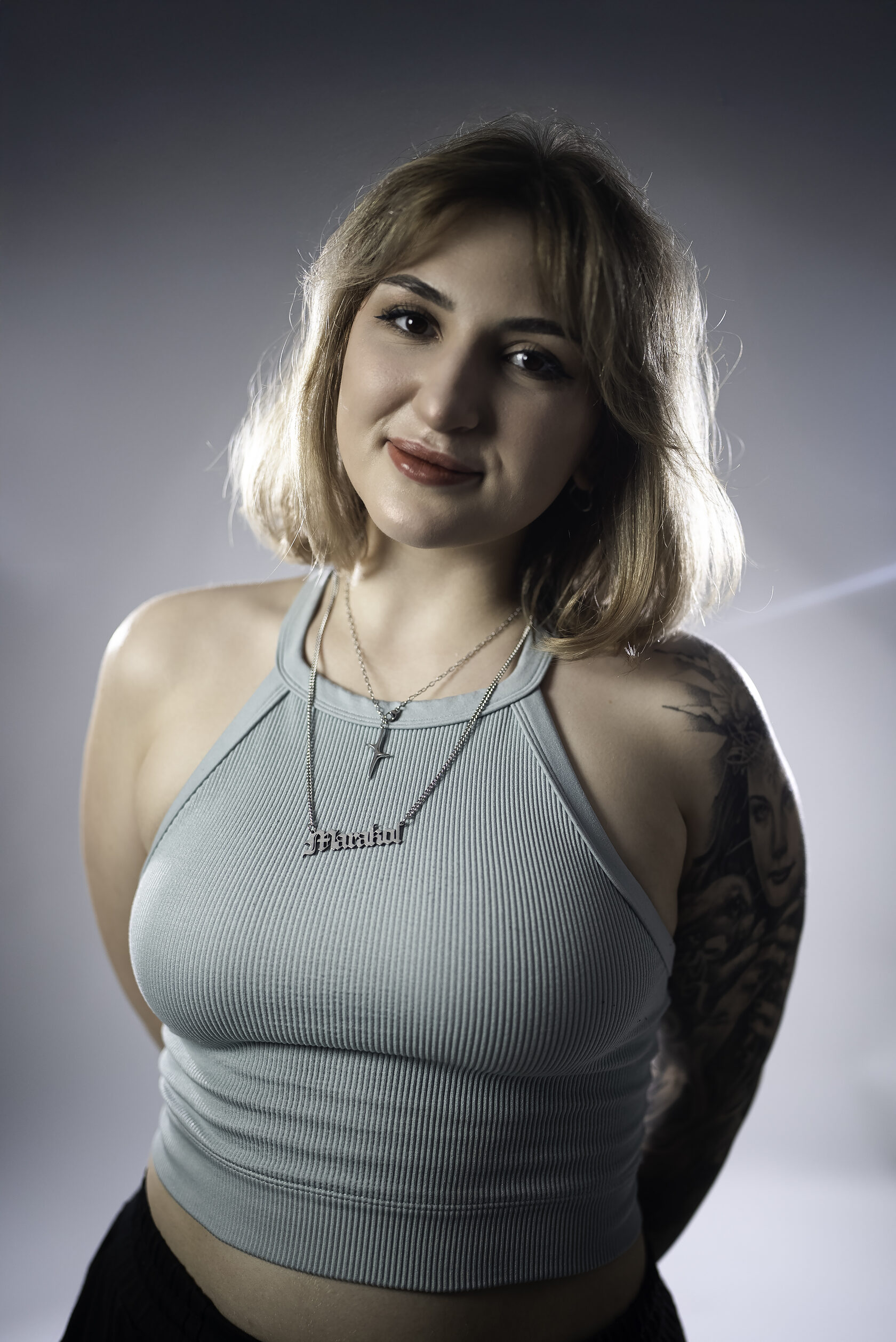 Portrait von Tattoo Artist Maria bei Brennnessel Tattoo Berlin