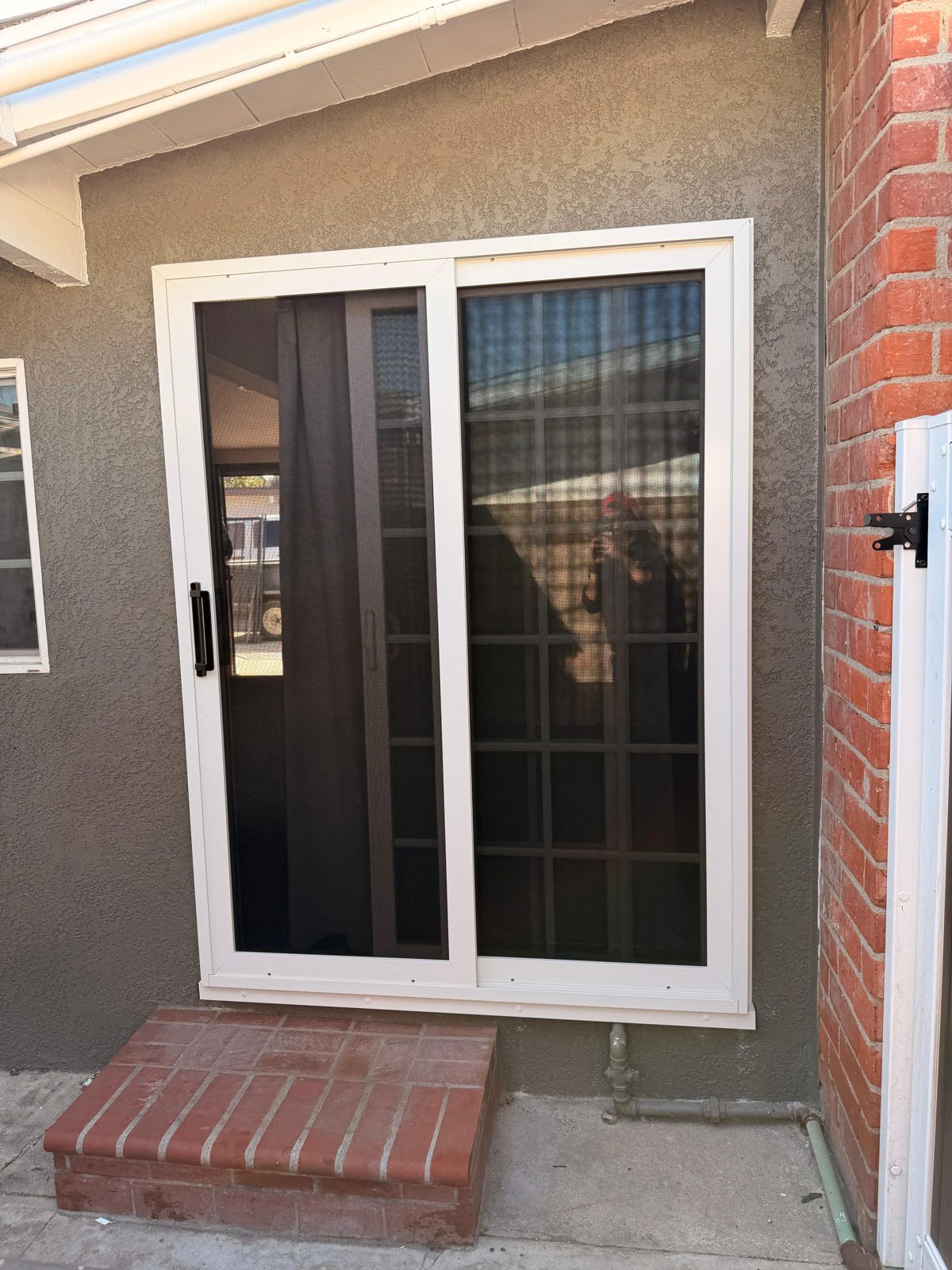 Security screen door installed in Anaheim, CA