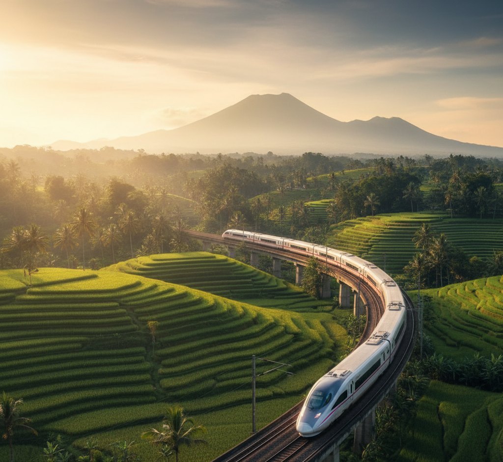 Indonesia Trains Information Map Tickets