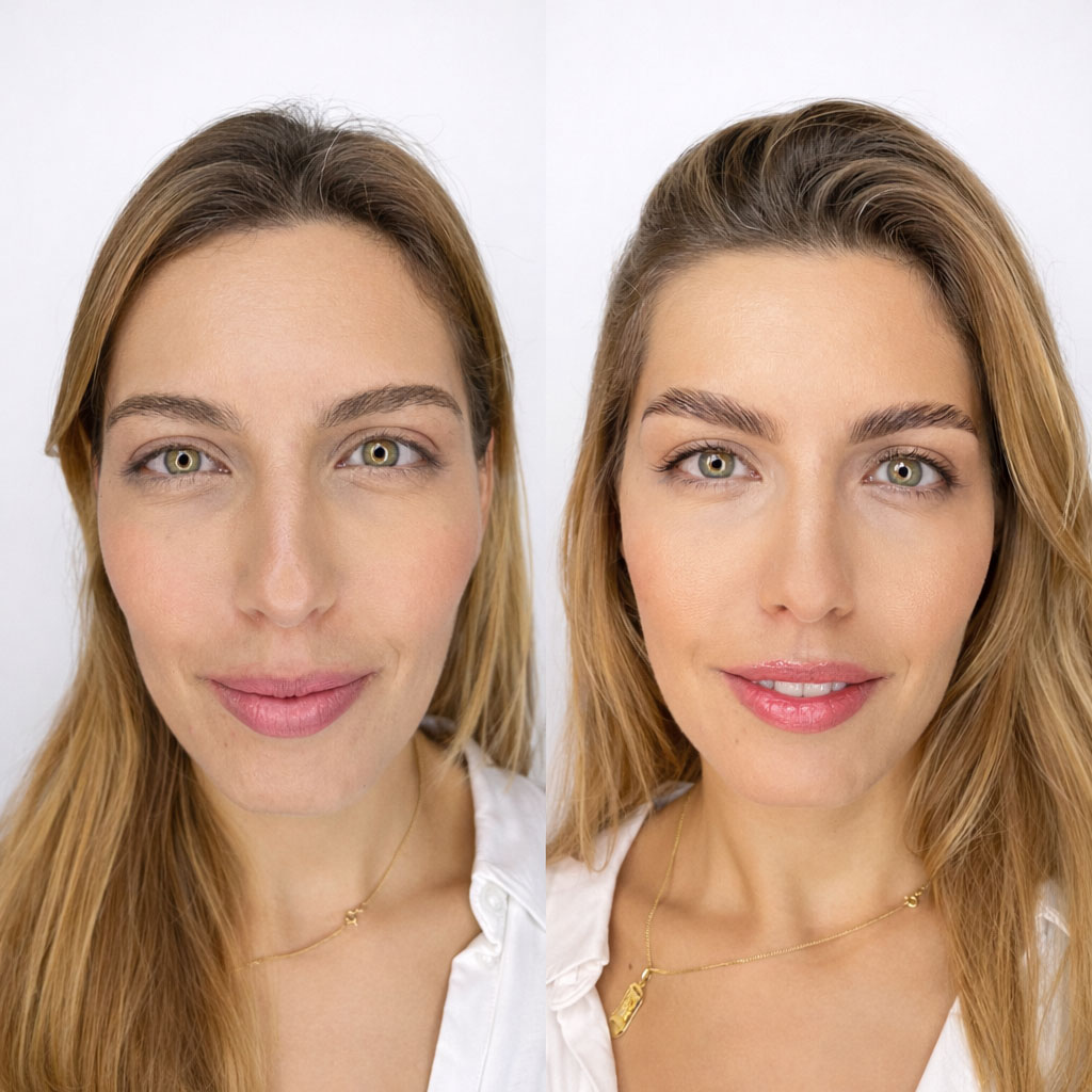 Natural eyebrow design at OLOLO Nails salon, Bucharest Sector 1, refined and natural look