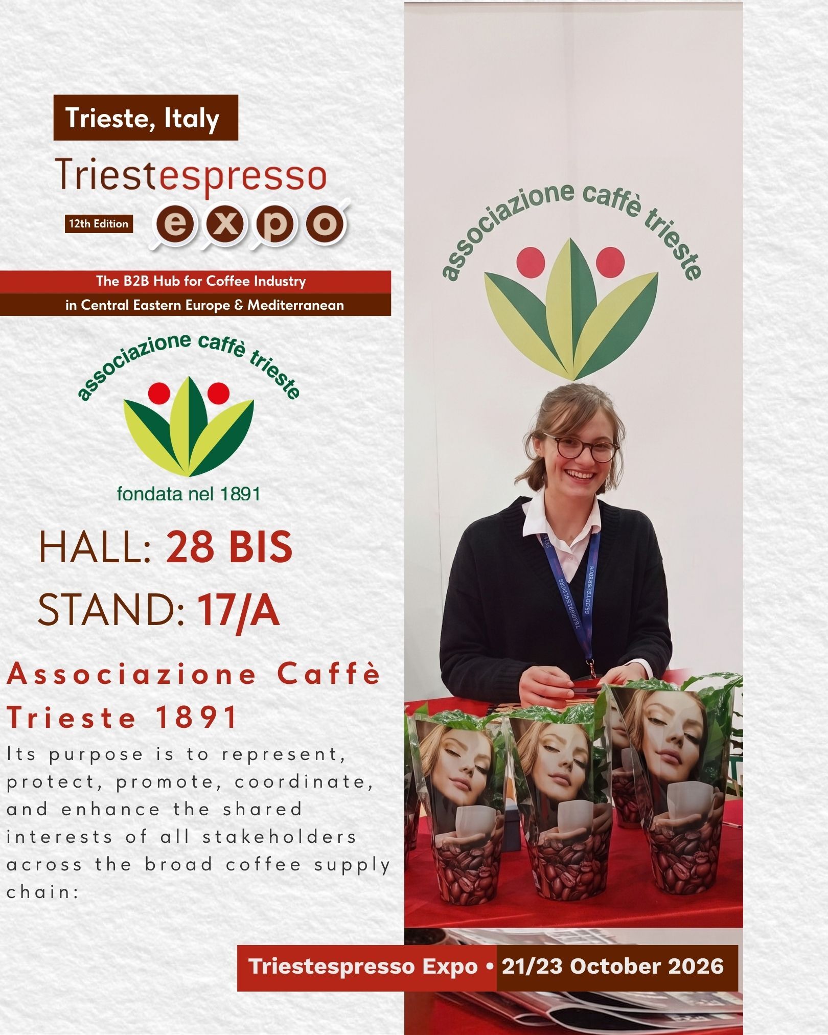 Associazione Caffè Trieste 1891 - Stand Triestespresso Expo