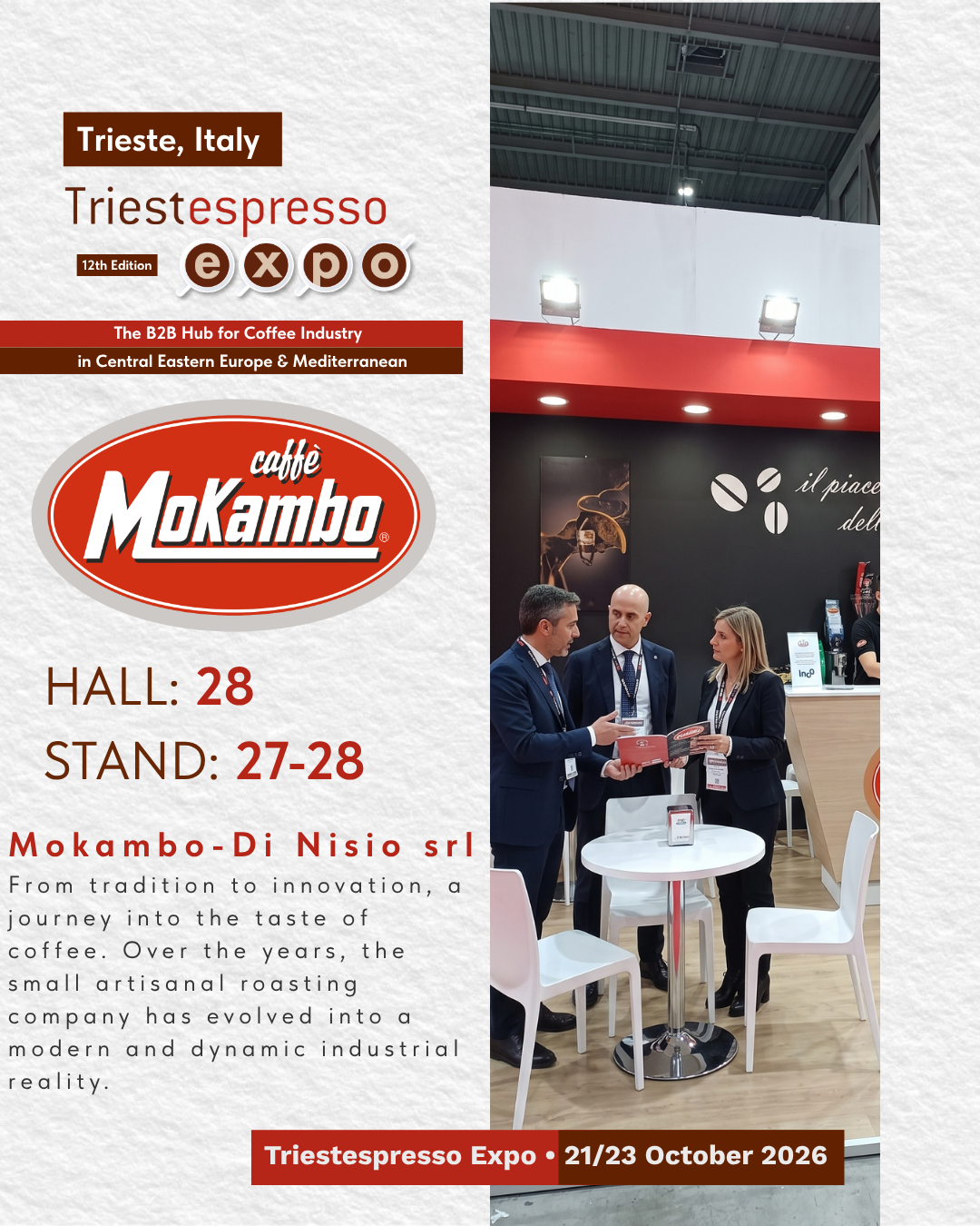Mokambo-Di Nisio srl - Stand Triestespresso Expo