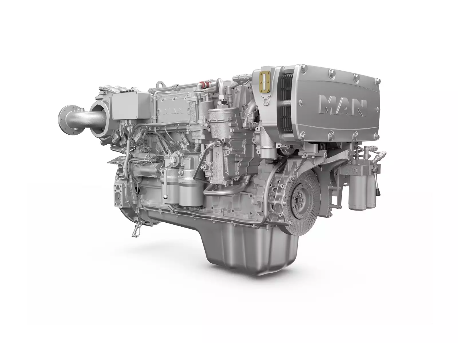 MAN D2676 in-line 6 marine diesel engine — MAN D2676 spare parts sourced by IWH from Turkey