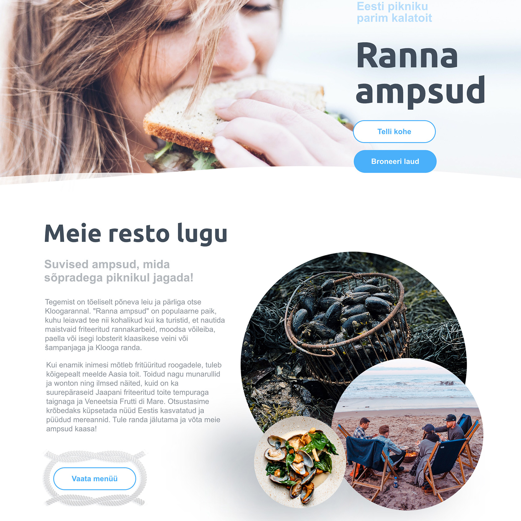 Parim digiagentuur ja disainiagentuur Tallinnas Eestis, resto veebiarendus, UX disain, kodulehe tegemine, portfolio