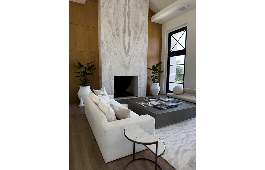 Indoor plants in a private home in Rancho Santa Fe