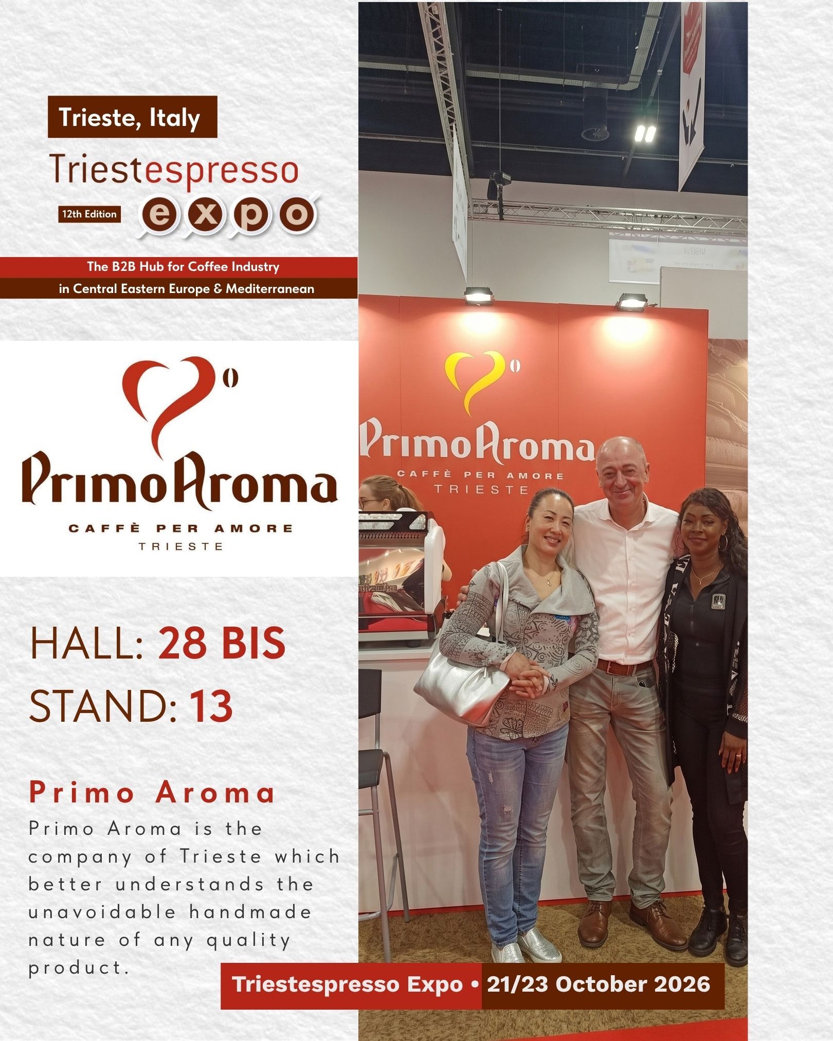 Primo Aroma - Stand Triestespresso Expo