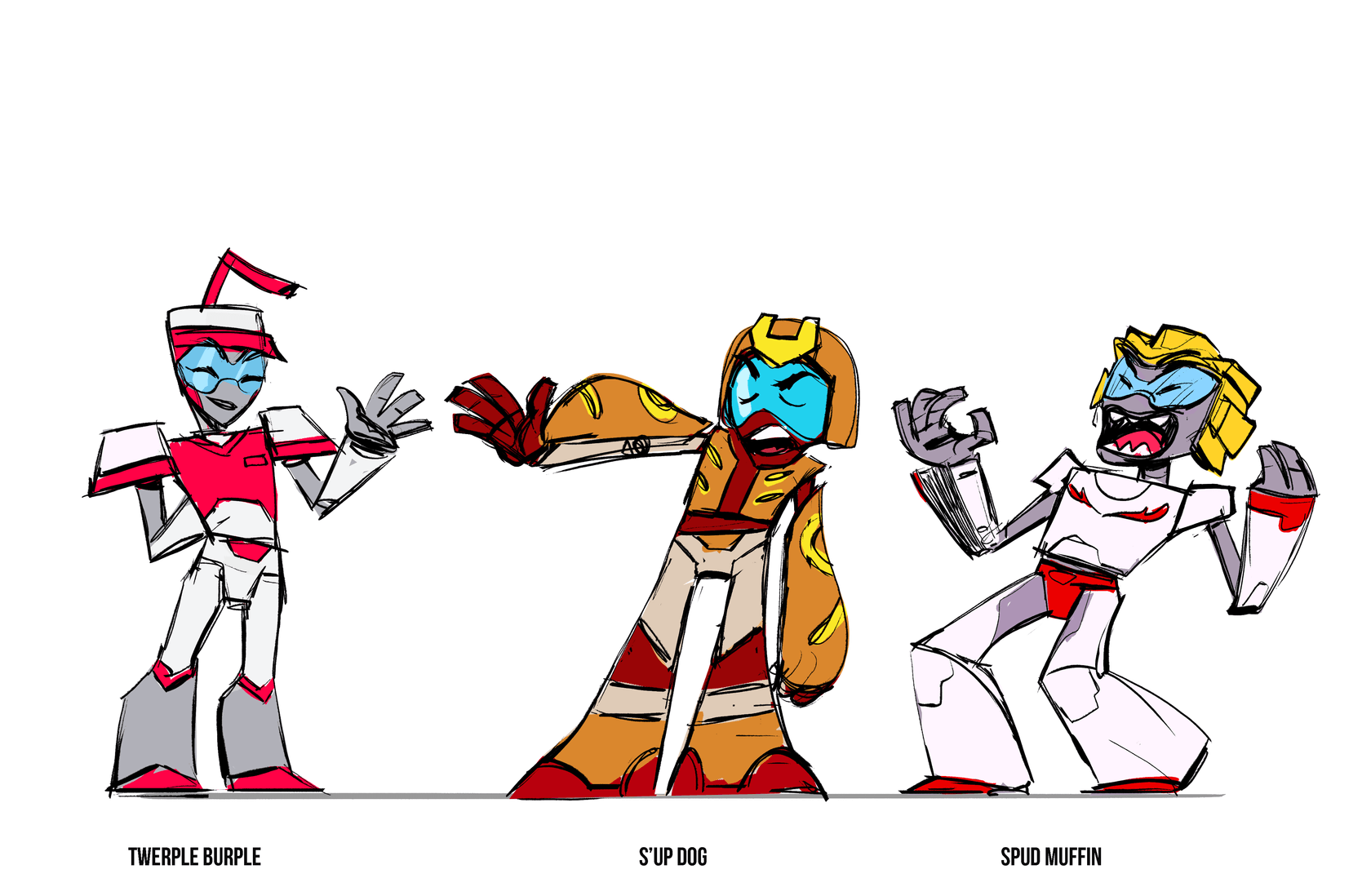Main Characters Lineup
