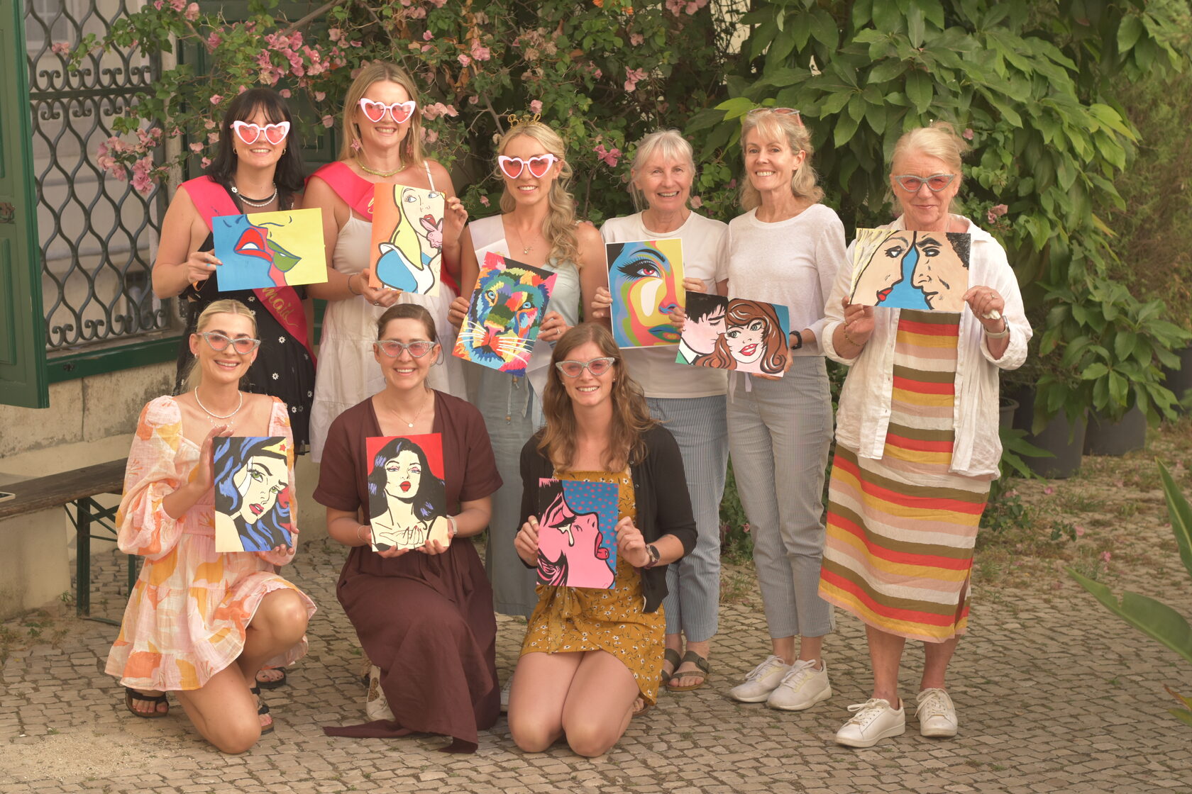 Bachelorette Party in Lisbon - Unforgettable Art Hen Paties | ArtZone - Art  Studio in Lisbon