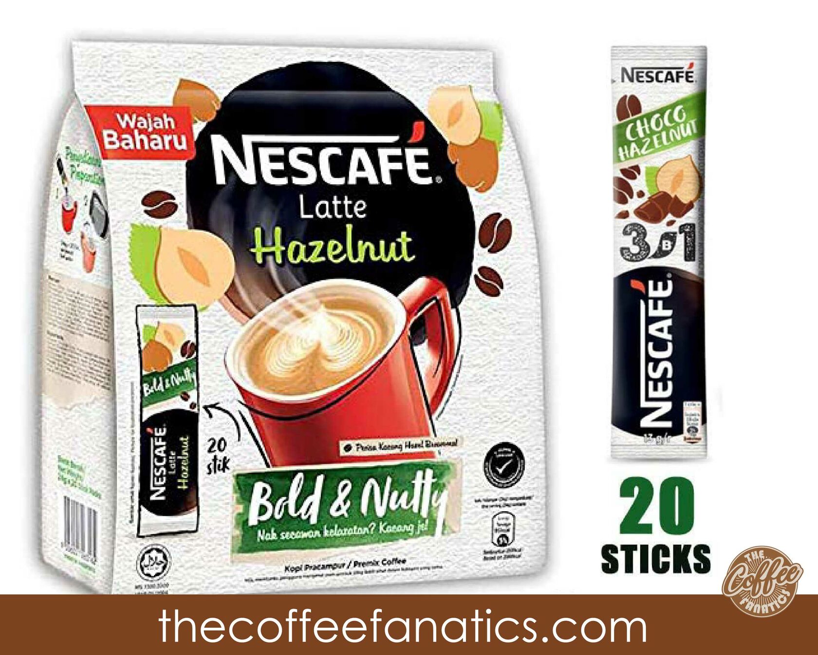 thumbnail image 2 of Planet Coffee Divine Hazelnut Instant Coffee - Pure Arabica, No Added Sugar, 50g Jar 2 of 10