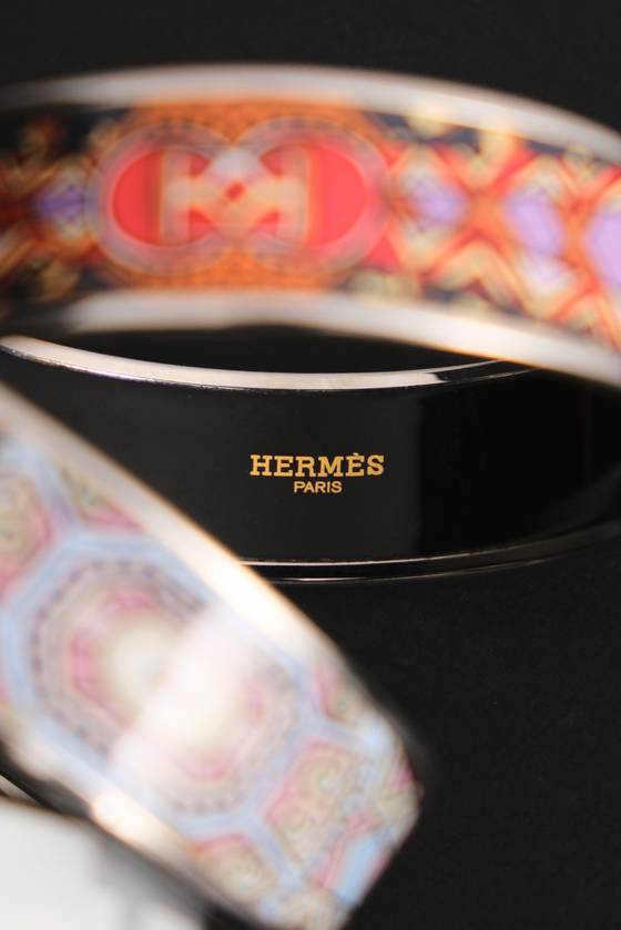 Hermès, эмалевые браслеты